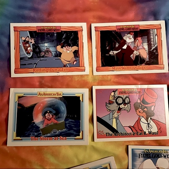 🔥3 for $23🔥 Vintage 1991 An American Tail & Fivel Goes West Collector Cards - Picture 3 of 9